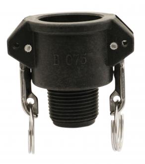 Coupleur mâle pour raccord à came : 50/63