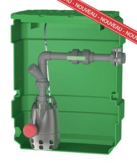 Poste de relevage 170 litres - Pompe GXVM