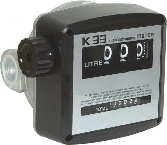 Compteur mécanique Gasoil - 3 chiffres
