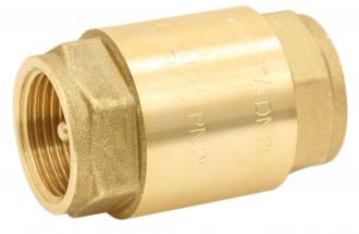 Clapet anti-retour avec obturateur inox - 66/76