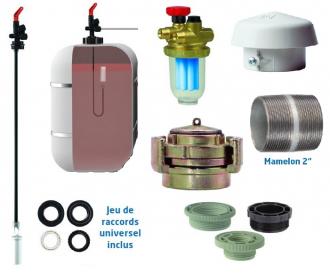 Les accessoires pour équiper sa cuve à fioul