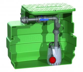 Poste de relevage 230 litres - Eau claire