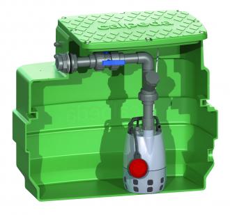 Poste de relevage 230 litres - Eau chargée