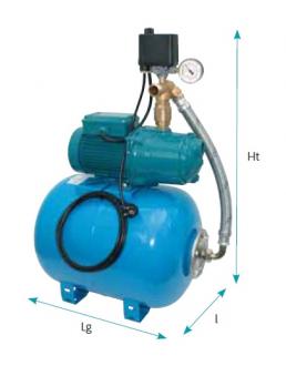 Surpresseur 50 litres - Pompe NGLM3-100