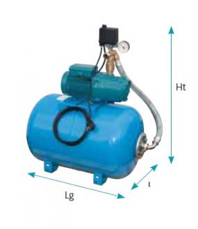 Surpresseur 80 litres - Pompe NGLM3-100