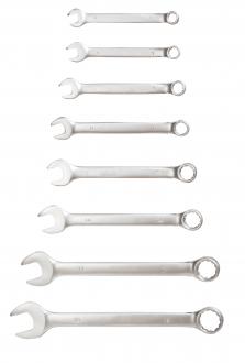 Clé mixte plate et œillet : 7 mm 