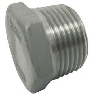 Bouchon à visser en inox : 40/49