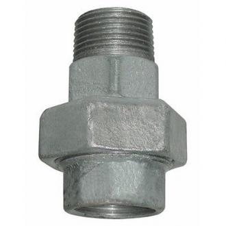 Raccord union Mâle femelle galvanisé : 33/42