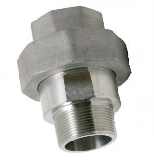 Raccord union Mâle femelle inox : 20/27
