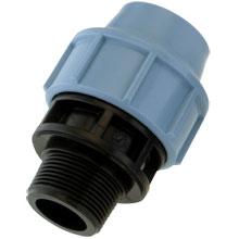 Raccord compression mâle 63 x 2