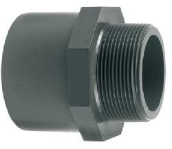Raccord PVC Mâle - Femelle 75/63