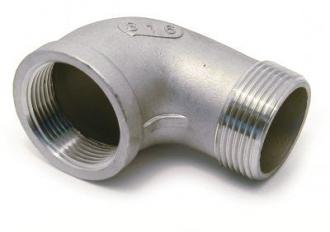 Coude inox mâle-femelle : 40/49