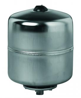 Réservoir à vessie inox vertical : 50 litres