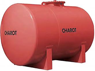 Cuve en acier simple paroi 6000 litres