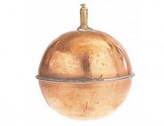Boule flotteur cuivre 