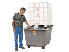 Bac rétention polyester IBC Bac rétention polyester IBC