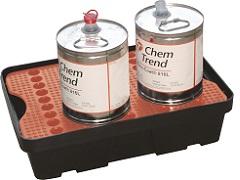 Bac de rétention : Bidons Bac de rétention : Bidons