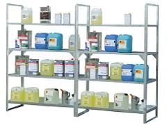 Rayonnage - Petits bidons Rayonnage - Petits bidons