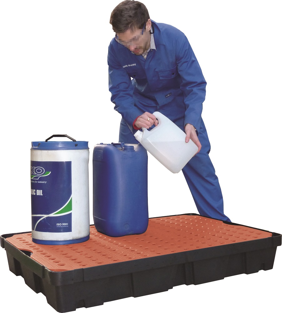 Bac de r&eacute;tention de 100 litres 
