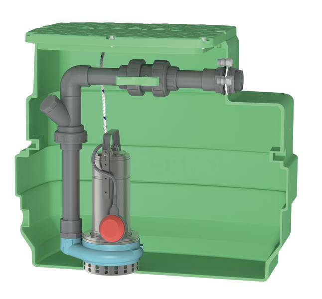 Poste de relevage pour les eaux de drainage Calpeda