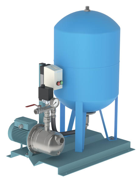 Groupe de surpression Calpeda 100 litres - Pompe inox