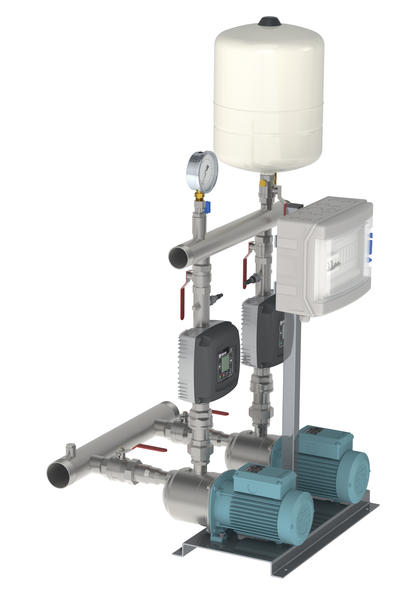 Surpresseur à vitesse variable 2 pompes 