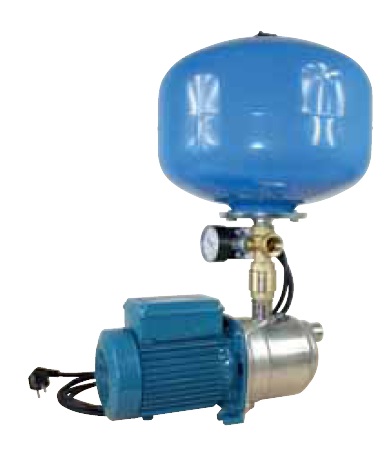Surpresseur 24 litres avec pompe en inox 